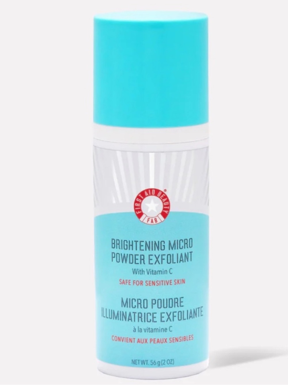 First Aid Beauty Brightening Micro Powder Exfoliant 2oz BRAND NEW/SEALED